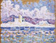 Paul Signac morning oil on canvas